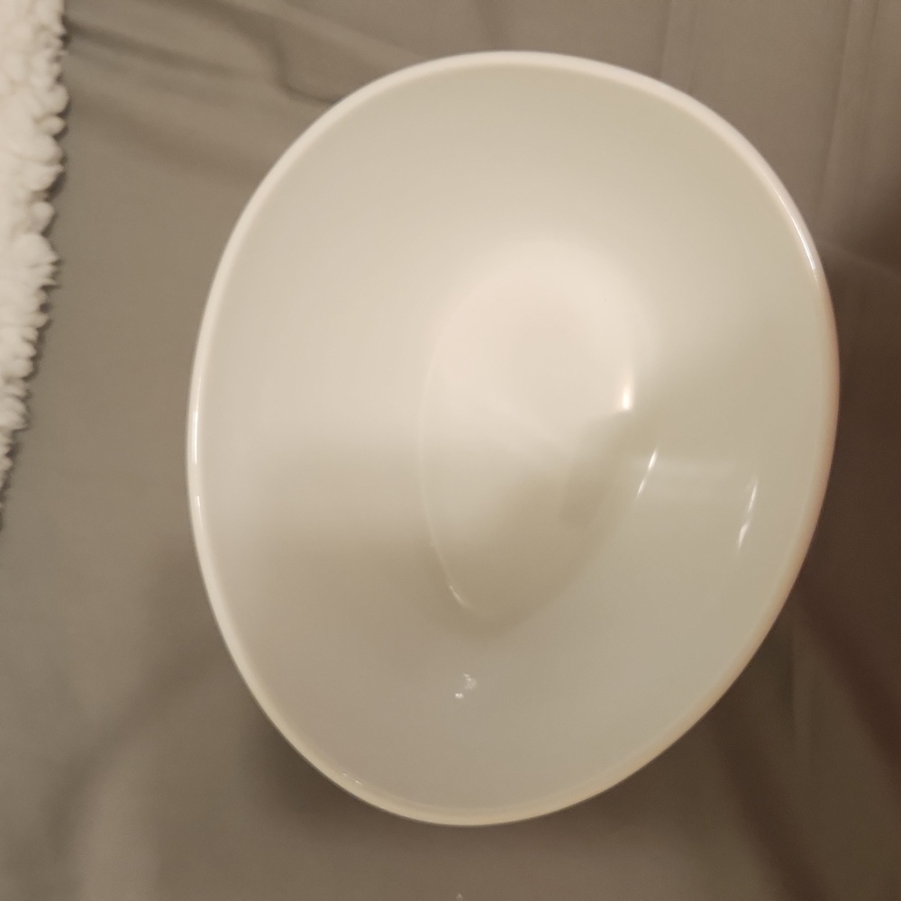 Threshold porcelain egg shaped bowl NEW - Picture 2 of 3